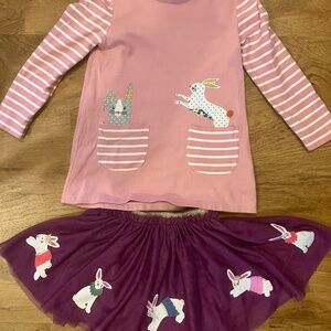 Mini Boden Easter/Spring Outfit-size 4-5